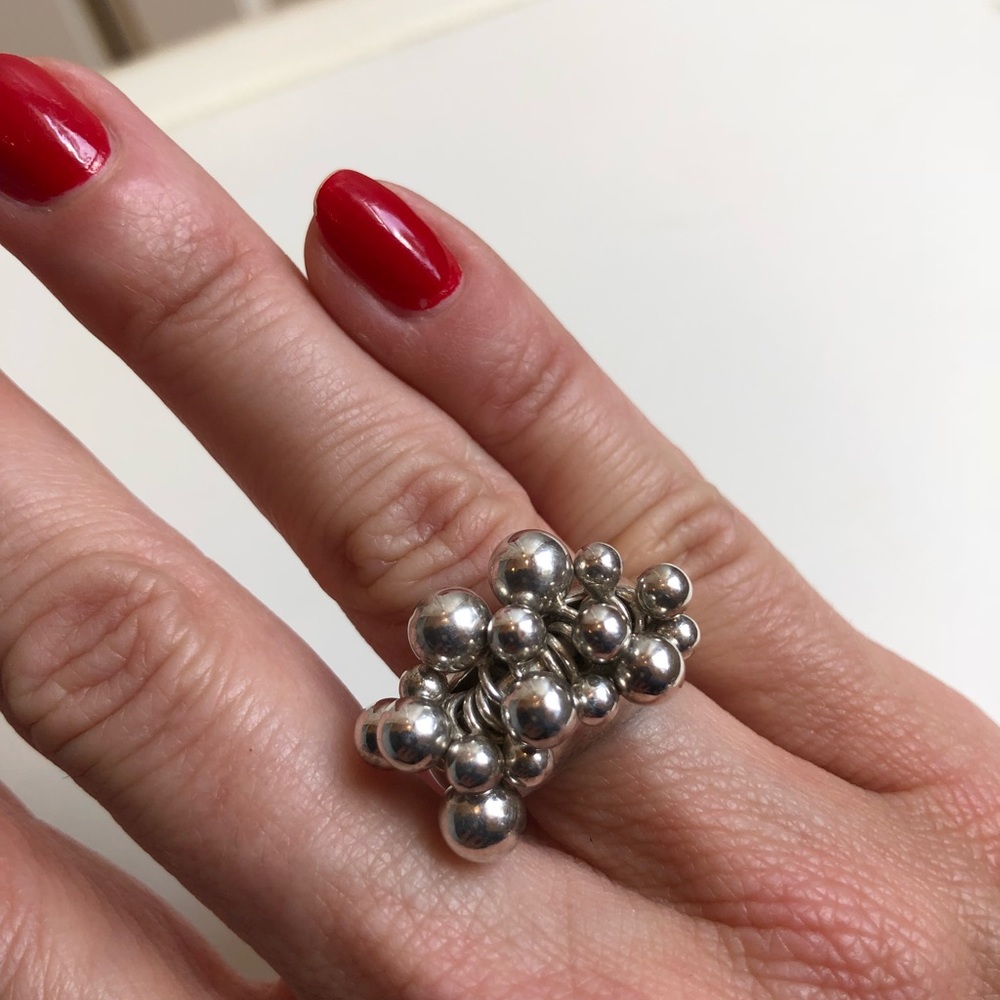 Silpada sterling silver Cha Cha ring, size 6